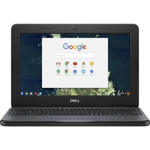 Restored Dell Chromebook 11 3000 3100 11.6" Chromebook - Intel Celeron N4020 - 4GB RAM - 32GB Flash Memory - 1366 x 768 - Intel HD Graphics - Chrome OS - Black (Refurbished)
