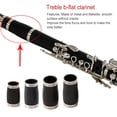 thumbnail image 2 of Clarinet Tuning Tube Professional Two Section Clarinets Accessories B Flat Pipe Wind Instrument Part Spare Parts Playing Fitting 54mm, 2 of 6