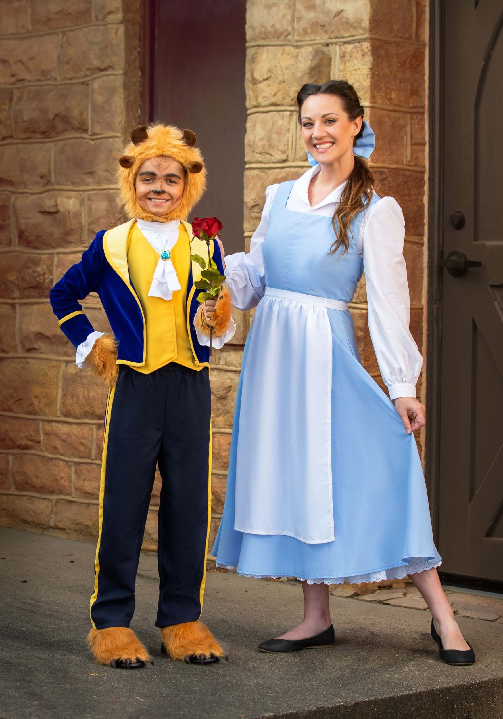 beauty and the beast dress Beauty and the Beast Belle Blue Costume Dress for Women