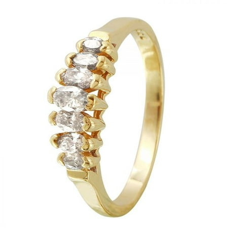 0.48CTW Diamond 14K Yellow Gold Ring