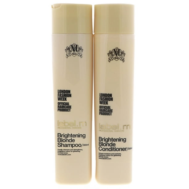 Label M Label M Brightening Blonde Shampoo 10 1 Oz Conditioner 10 1 Oz Set Walmart Com Walmart Com