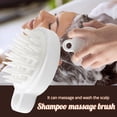 thumbnail image 2 of CSSJKYJ 3 PCS Scalp Massager Hair Growth - Scalp Scrubber for Dandruff with Soft & Flexible Bristles - Shampoo Brush for Shower - Silicone Hair Scrubber/Massager for Womens, Mens and Pets, 2 of 9