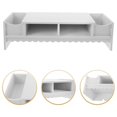 thumbnail image 2 of 1Pc Creative Monitor Shelf Multifunction Display Riser Rack Creative Storage Bracket for Home Office Desktop (White), 2 of 4