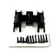 thumbnail image 2 of Vogacara Soporte de caja de cambios RC GOFFLOW, pieza de coche RC, placa de deslizamiento, soporte de caja de cambios para 1:24 AXIAL SCX24 Kits de construcción modelo Negro, 2 of 6