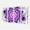 thumbnail image 2 of Strange Flower with Wavy Curves - Floral Canvas Art Print, 2 of 3