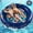 Navy Blue, variant on 2-Person Pool Floats Adult Heavy Duty, 75"X75" Inflatable Pool Mats with Cup Holders, Detachable Headrest, for Backyard, Water Party, Pool, Lake, Beach, Outdoor