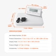 thumbnail image 2 of KFFKFF Mobile Health Scale, Expert-Level Scale for Measurements - Features Non-Slip Surface, Dual Unit Display, Hold & Tare Capability, Digital Scale for Fitness, Domestic & Clinical Use, 2 of 9
