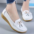 thumbnail image 4 of Zapatos Planos Mocasines Mujer Slip On Penny Casual Ligeros para Negocios, 4 of 8