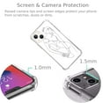thumbnail image 4 of Female Line Art Case Compatible with iPhone 13,Aesthetic Art Design TPU Bumper Bumper Cover Case, 4 of 6