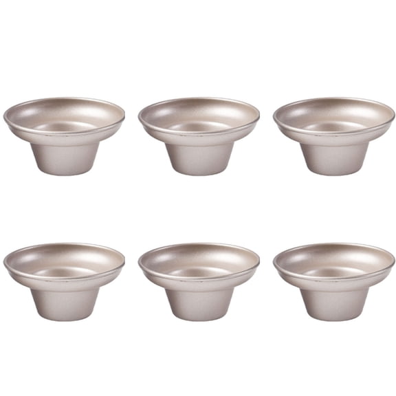 6Pcs High Temperatures Resistant Mushroom Cake Molds for Baking Enthusiasts