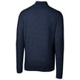 thumbnail image 3 of Men's Cutter & Buck Navy Old Dominion Monarchs Lakemont Quarter-Zip Pullover Sweater, 3 of 3