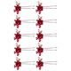 thumbnail image 5 of 10 pinzas para el pelo con flores de tela, palitos para el pelo con forma de rosa, palillos para el pelo recogidos para bodas y fiestas., 5 of 7