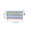Light Blue, variant on Mesh makeup bag with Rainbows Zipper, striped makeup bag Cosmetic Pouches Travel Organizer for Purse Diaper Bag Home Organizing Striped Mix 4 Colors