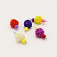 thumbnail image 3 of Bird Chew Ball Bite-resistant Interactive Parrot Rattan Ball Bird Wicker Ball, 3 of 10