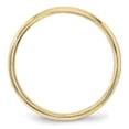 thumbnail image 7 of 10K Yellow Gold 4mm Milgrain Half Round Band Ring Size 5.5, 7 of 7