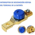 thumbnail image 3 of Desconexión maestra de batería para interruptores de batería de motocicleta, aislador de desconexión rápida de aleación de zinc duradero y antideslizamiento (2 piezas), 3 of 5