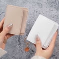 thumbnail image 4 of CUZIBR Women'S Stylish Purse Mini Card Holder Flip Design Gold Metal Key Ring Small Slim Purse Portable Business Card Wallet For Women Daily Pocket Storage Carry Bag, 4 of 5