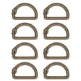 thumbnail image 1 of D Rings,20Pcs Metal D Rings Snake Pattern D Rings Metal Rings Buckle Smooth Operation, 1 of 14