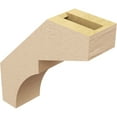 thumbnail image 5 of Ekena Millwork 3"W x 10"D x 10"H Monterey Rough Cedar Woodgrain TimberThane Knee Brace, Primed, 5 of 6