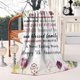thumbnail image 5 of LHSHID to My Wife Gifts Blanket Anniversary Blanket You are My Life Letter Printed Flannel Blanket Warm Cozy Fuzzy Throw Blanket for Bedding Sofa and Travel 40x50in, 5 of 5