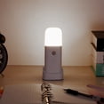 thumbnail image 3 of Motion Sensor Night light, Dimmable Night Lights with Brightness Levels, Rechargeable Battery Operated Light, Portable Motion Sensor Light for Kids Room, Bedroom, Hallway, 3 of 7