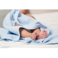 thumbnail image 4 of Lulujo - Baby Knitted Cotton Cellular Blanket, 4 of 7