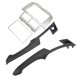thumbnail image 5 of Cubierta De Marco De Radio, Reemplazo De Fascia De Automóvil Estable Sin Costuras Antienvejecimiento Para Yaris Vitz Platz 2005-2011 Para Reacondicionamiento De Automóviles ANGGREK Radio Stereo Panel, 5 of 8