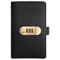 thumbnail image 1 of pdqouc Portable Financial Management Notebook with SecurityLock, Complete Savings Goal Tracking System with Storage Pockets, Compact Size for Daily Budget Recording and CashOrganizing, 1 of 4