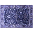 thumbnail image 1 of Ahgly Company Indoor Rectangle Oriental Blue Industrial Area Rugs, 8' x 10', 1 of 4