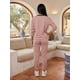 thumbnail image 3 of Conjunto 2 Piezas Estilo Deportivo Urbano, Sudadera y Pants Cómodos para Mujer, 3 of 5