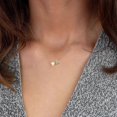 thumbnail image 4 of Collar Elegante con inicial de 26 letras Yashi Forma de corazón joyería mujer niña regalo amistad M, 4 of 5