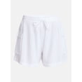 thumbnail image 6 of Time and Tru Women's Double Cloth Cargo Shorts, Sizes XS-XXXL, 6 of 6