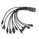 thumbnail image 1 of Cable USB C 10 en 1 Cable USB C a Múltiples Conectores Cable USB C para Teléfonos Inteligentes, 1 of 6