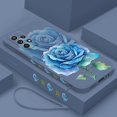 thumbnail image 1 of Funda de teléfono de flores para Samsung Galaxy A54, A53, 5G, A34, A14, A73, A72, A71, A52 S, A51, A33, A32, A23, A21S, A13, A12, cubierta de silicona a prueba de golpes, 1 of 4