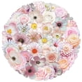 thumbnail image 2 of 100PCS Scrapbook Stickers for Adults, Flower Stickers for Scrapbooking, Personalized Custom Bulk Waterproof Stickers for Laptop Water Bottle Book Planner, 2 of 6