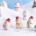 thumbnail image 6 of Naierhg Mini DIY Resin Santa Claus Snowman Mold Micro Landscape Garden Home Decoration, 6 of 8