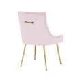 thumbnail image 3 of Plata Décor Import Inc Dining Velvet Chair Heye II Chair Pink, 3 of 4