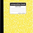 thumbnail image 4 of Composition Notebook, Wide Ruled, Marble Cover,Color May Vary, 4 of 6