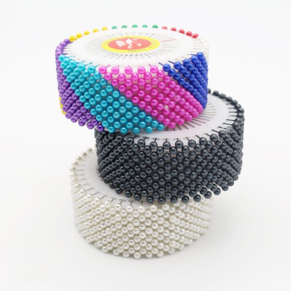 Exacompta - Boîte De 100 épingles à Tête Plate 5mm Orange