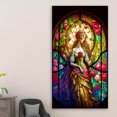thumbnail image 3 of Diamond Painting 5D DIY Full Round Drill Glass Girl Home Decor (A7614) JShteea El nuevo, 3 of 9