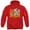 Red, variant on Rick and Morty Bad Person Unisex Adult Pull-Over Hoodie, Bad Person, Medium
