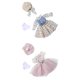 thumbnail image 1 of Conjunto de 2 vestidos de muñeca para ñas Hugo vestido de muñeca, 1 of 10
