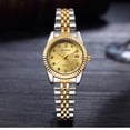 thumbnail image 1 of Reloj de pareja de moda resistente al agua, reloj de mujer, reloj de cuarzo para hombre, reloj dorado para mujer, 1 of 5