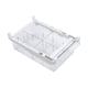 thumbnail image 2 of Soporte para huevos Contenedor de almacenamiento para refrigerador de plástico Cajón de cocina Organizador de caja de frutas, 4 rejillas AweSitey HA004186-02B, 2 of 7