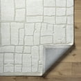 thumbnail image 5 of Hauteloom Yetty Wool Living Room, Bedroom Area Rug - Contemporary - Light Silver, Ash - 8' x 10', 5 of 8