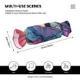 thumbnail image 3 of Salouo Hip-Hop DJ Dolphin Pattern Cute Bolster Pillow,Cylindrical Pillow Long Pillow for Bed Round Side Pillow for Knee/Leg/Neck ,- Length 24.4" x 9.8" Diameter, 3 of 8