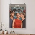 thumbnail image 5 of Movie Poster -The Summer I Turned Pretty Poster 2025 Film - Team Conrad Belly Jeremiah - Vintage Style - Size 24x36 - Kiloa, 5 of 5