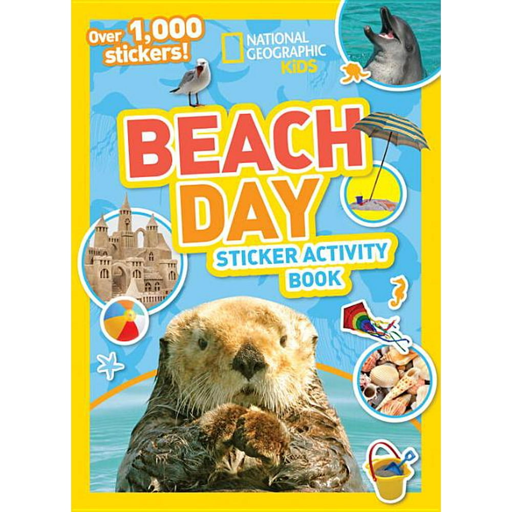 Ng Sticker Activity Books National Geographic Kids Beach Day Sticker Activity Book (Hardcover