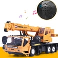 thumbnail image 3 of RC Crane Truck 1:24 Rechargeable LED & Music Remote Control Crane Toy for Boy, 3 of 10