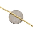 thumbnail image 4 of 10K Yellow Gold Diamond Cut Barrel Chain 2.75mm Necklace Oval Bead 16 Inch, 4 of 7